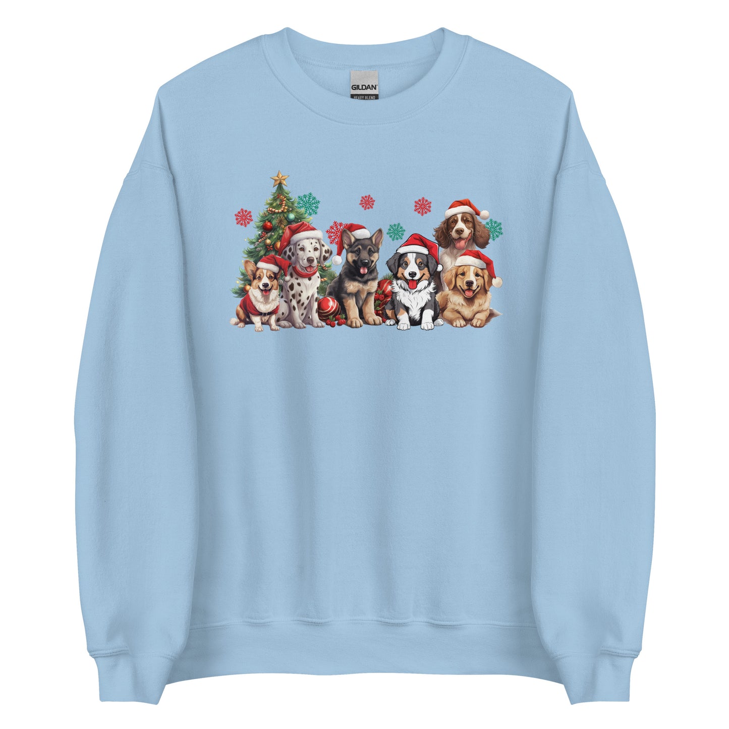 Christmas Puppies Ugly Christmas Sweatshirt