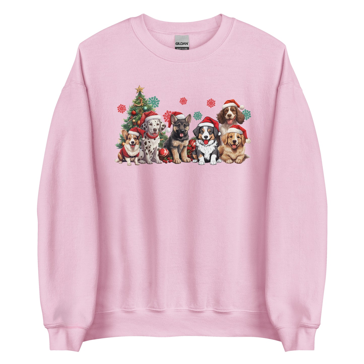 Christmas Puppies Ugly Christmas Sweatshirt