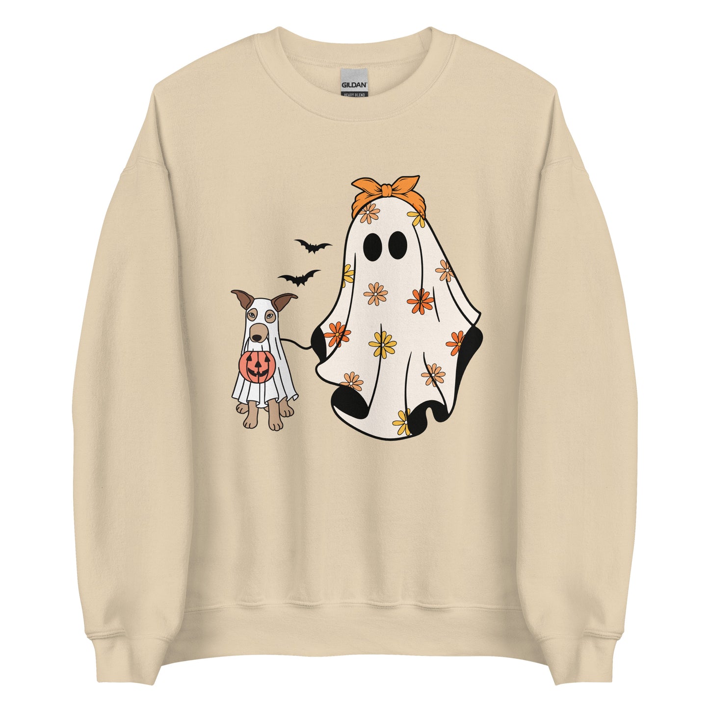 Halloween Trick or Treat Dog Lovers Unisex Sweatshirt