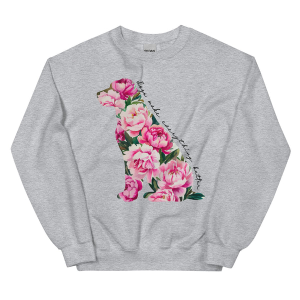 Dogs Make Everything Better Sweatshirt for Dog Mom Dogs Make Everything Better Sweatshirt for Dog Mom