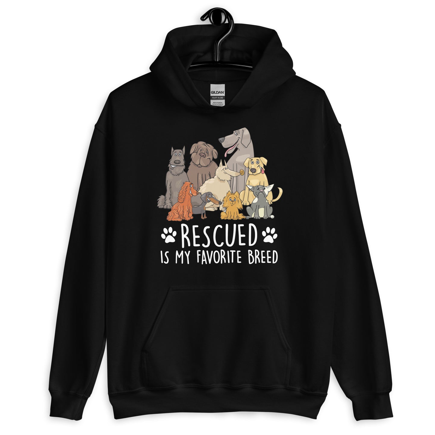 Rescued is My Favorite Hoodie