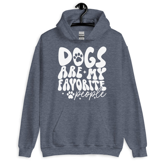 Dogs Are My Favorite People Unisex Hoodie