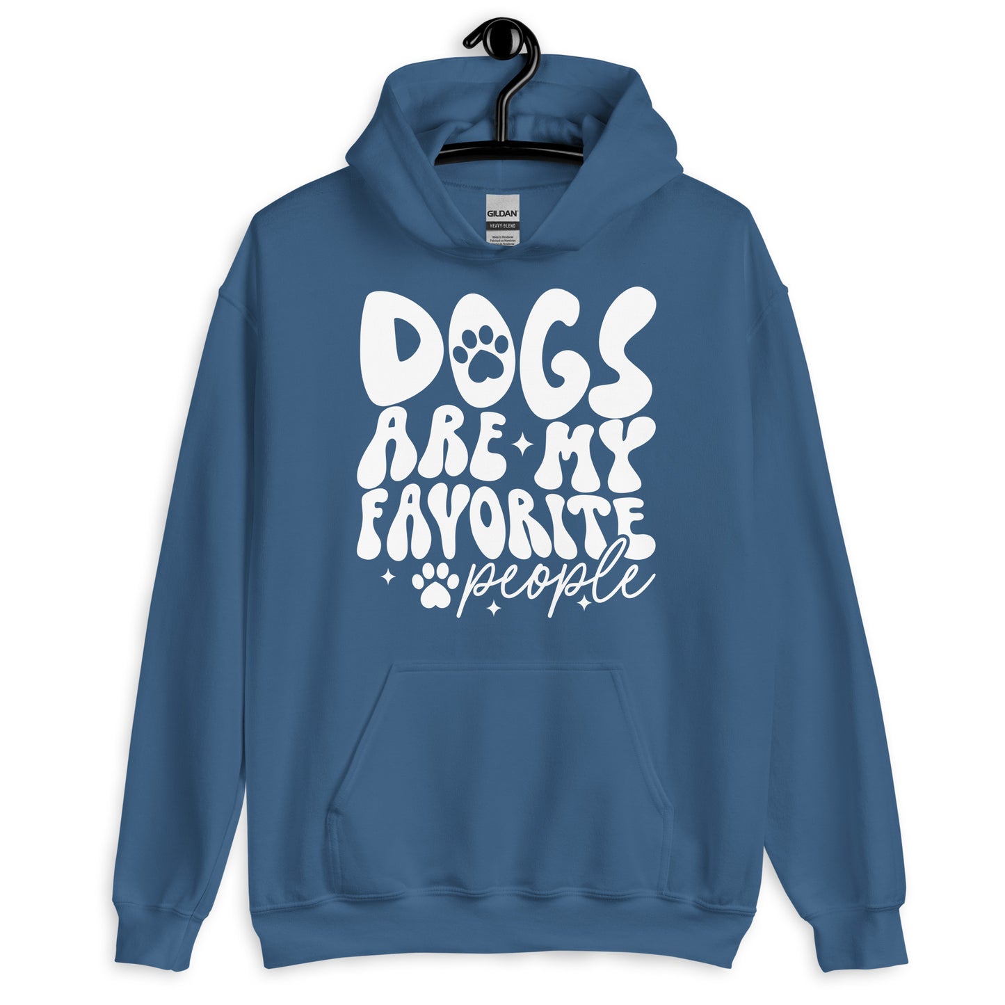Dogs Are My Favorite People Unisex Hoodie