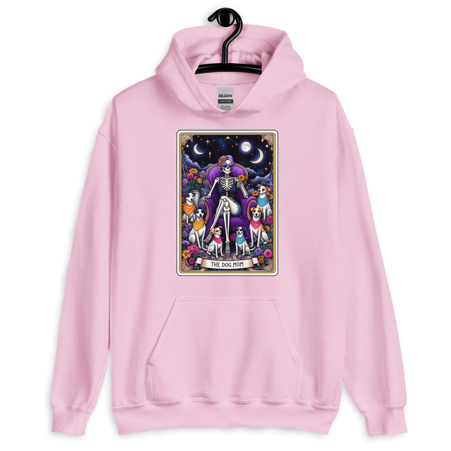 The Dog Mom Tarot Card Unisex Hoodie