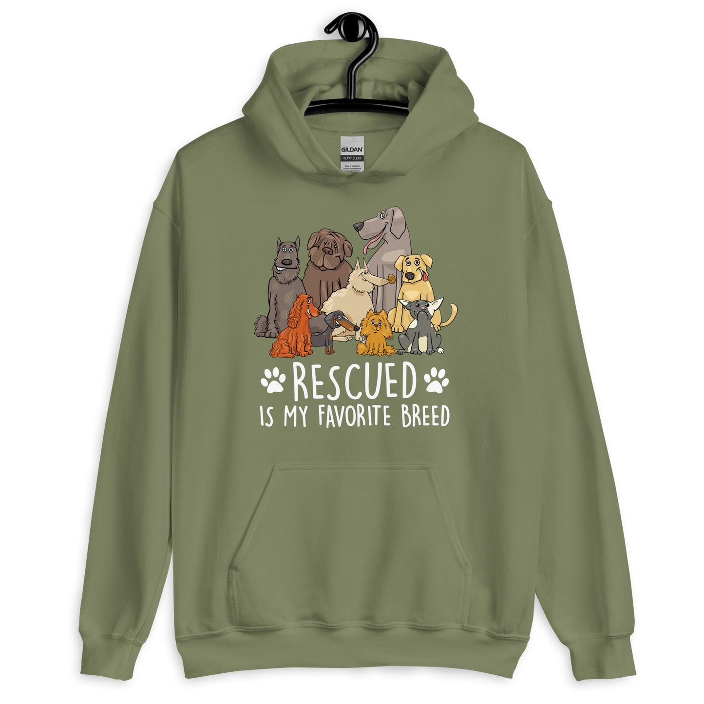 Rescued is My Favorite Hoodie