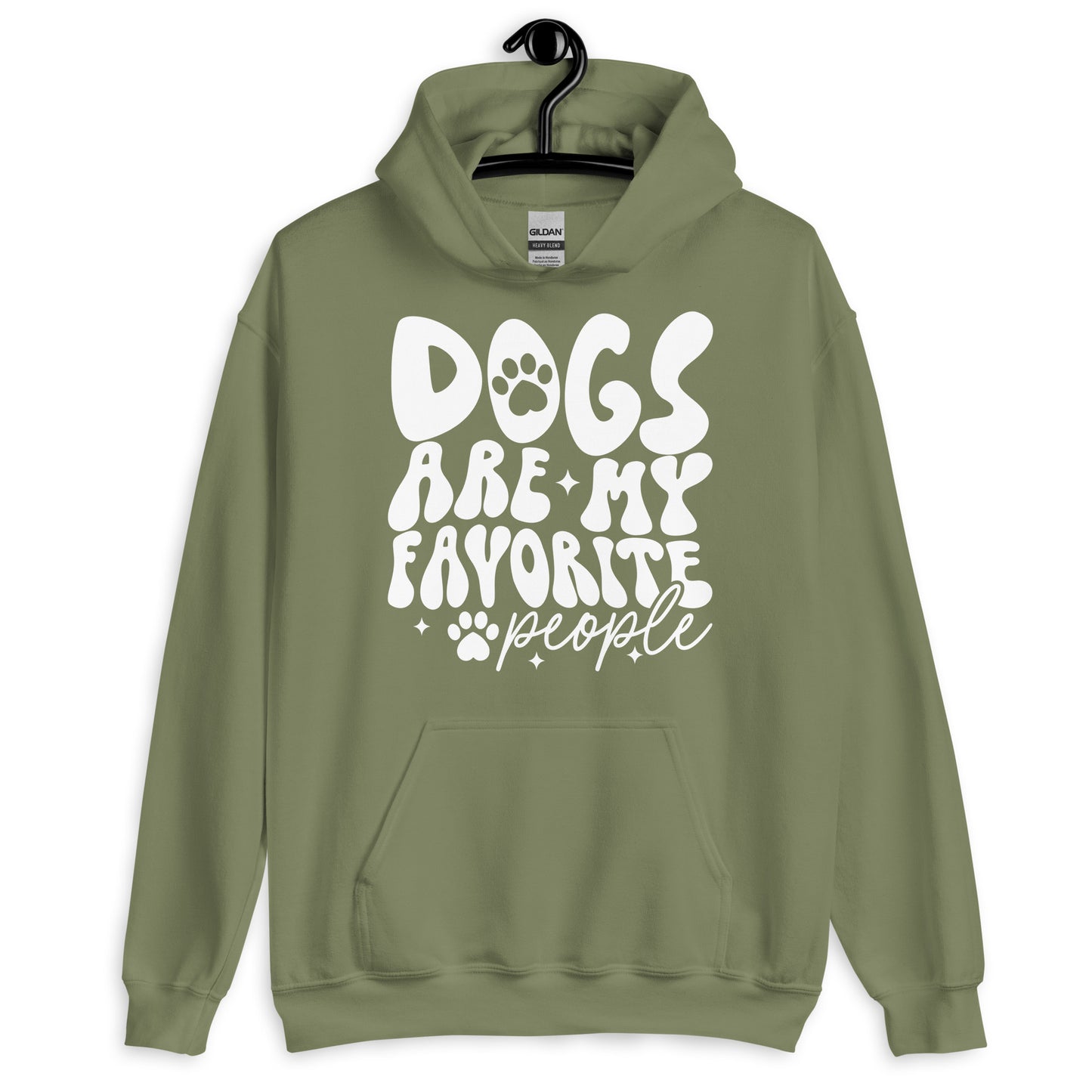 Dogs Are My Favorite People Unisex Hoodie