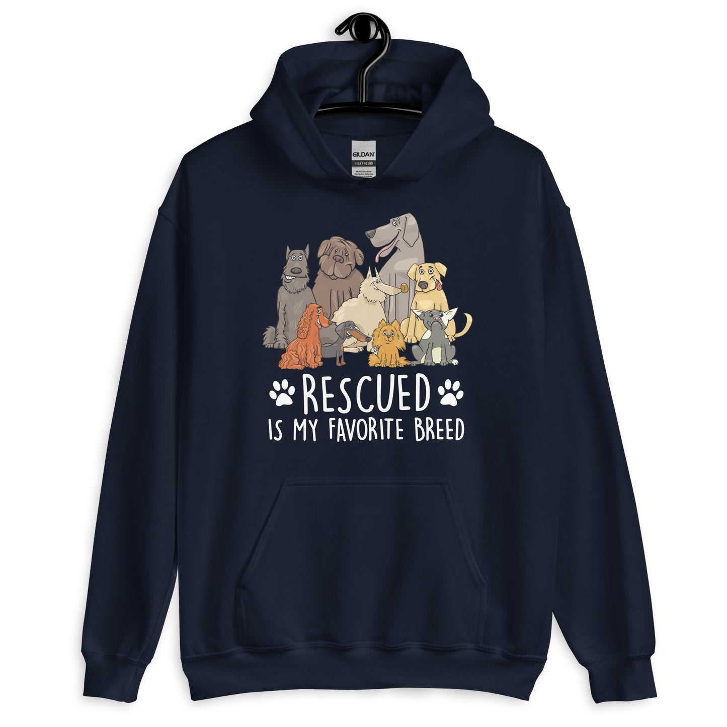 Rescued is My Favorite Hoodie