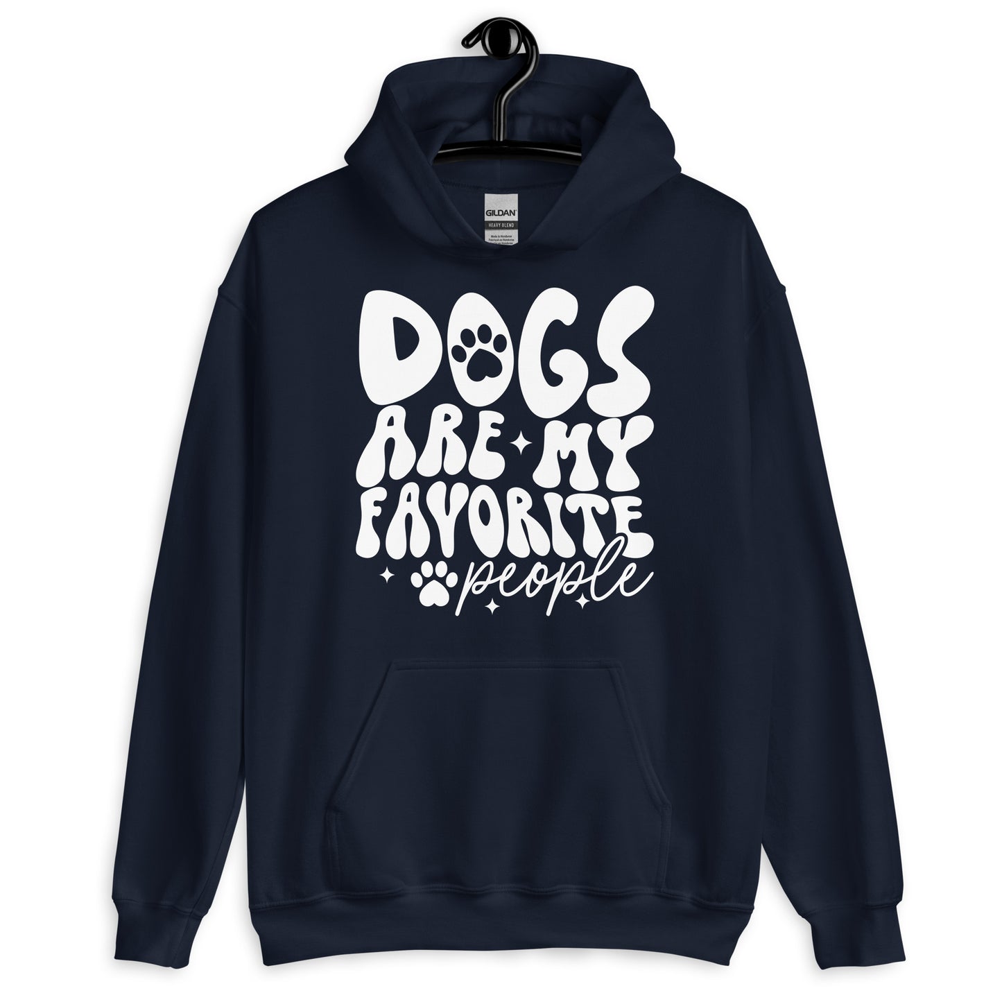 Dogs Are My Favorite People Unisex Hoodie