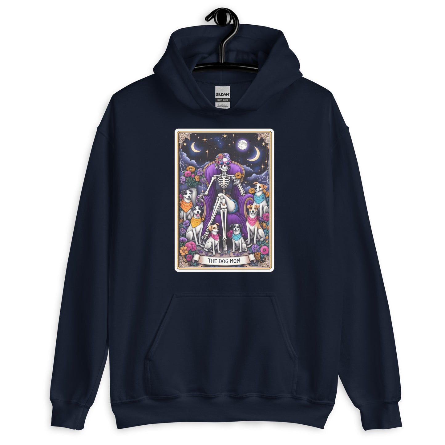 The Dog Mom Tarot Card Unisex Hoodie
