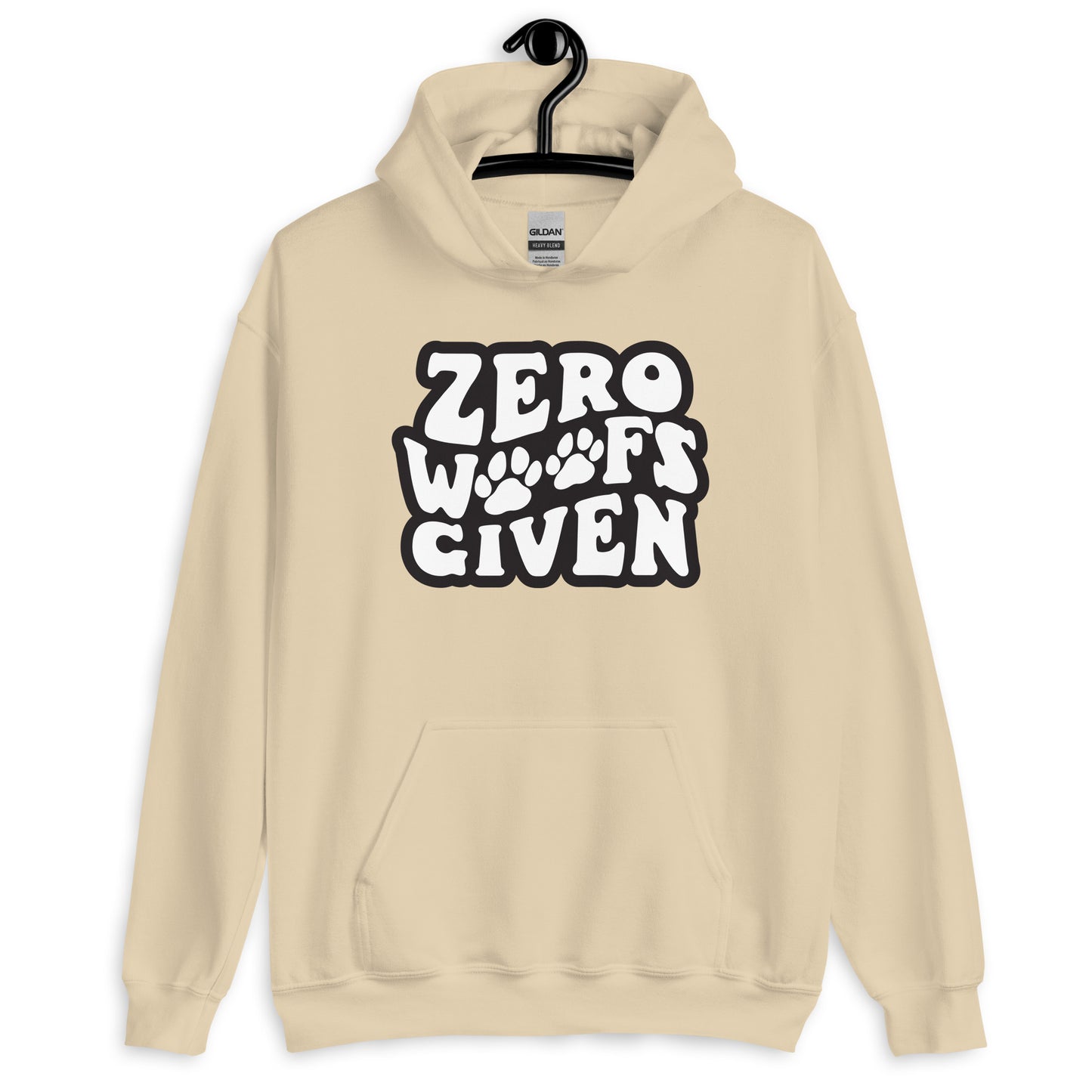 Zero Woofs Given Unisex Hoodie