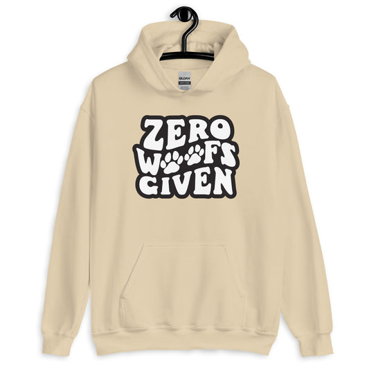 Zero Woofs Given Unisex Hoodie