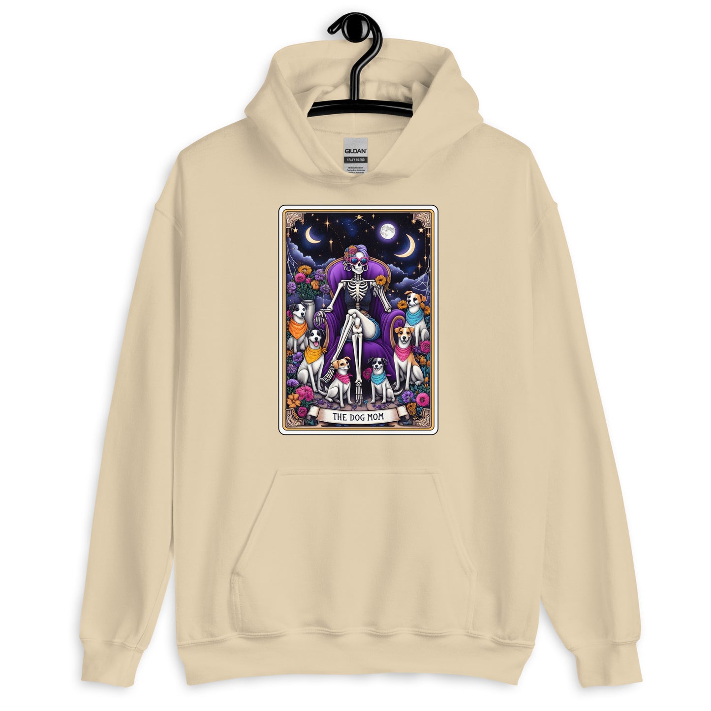 The Dog Mom Tarot Card Unisex Hoodie