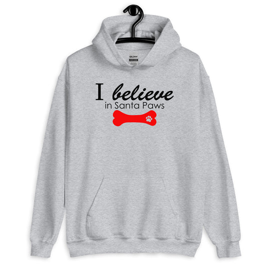 I Believe in Santa Paws Christmas Hoodie