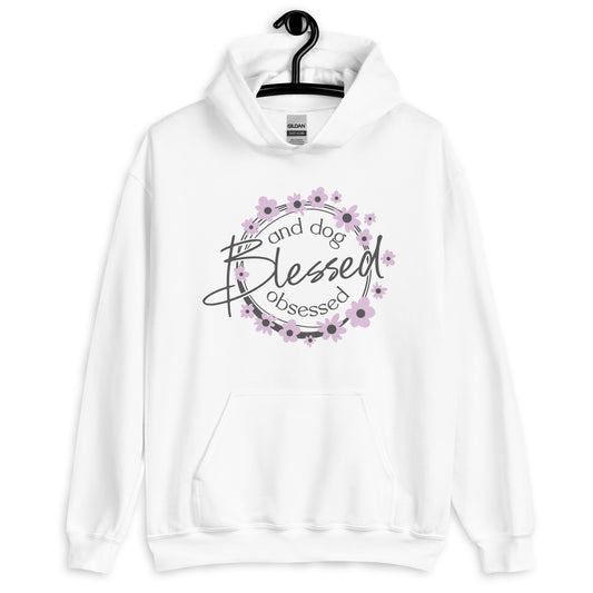 Blessed and Dog Obsessed Unisex Hoodie for Dog Lovers