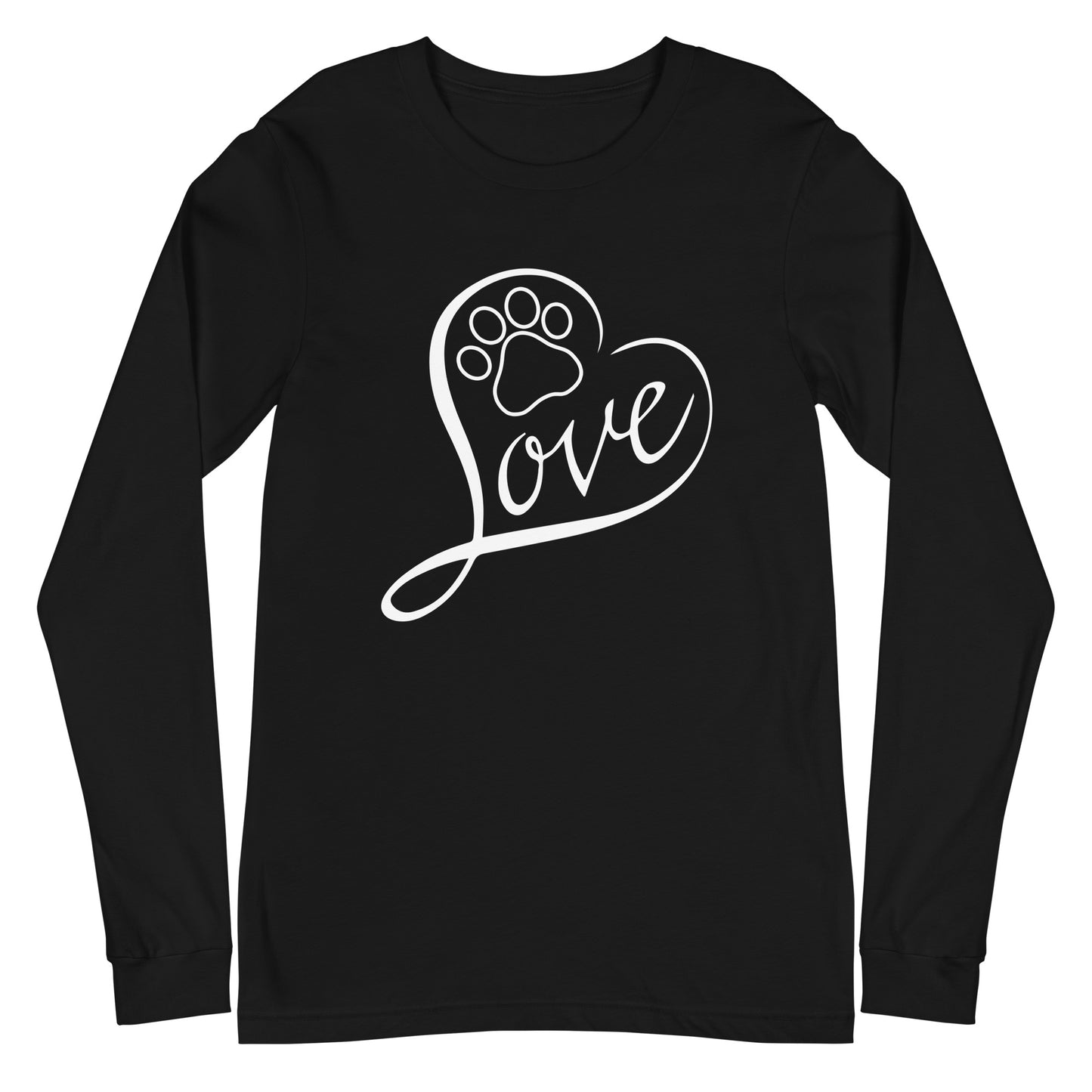 Paw Love Unisex Long Sleeve Tee