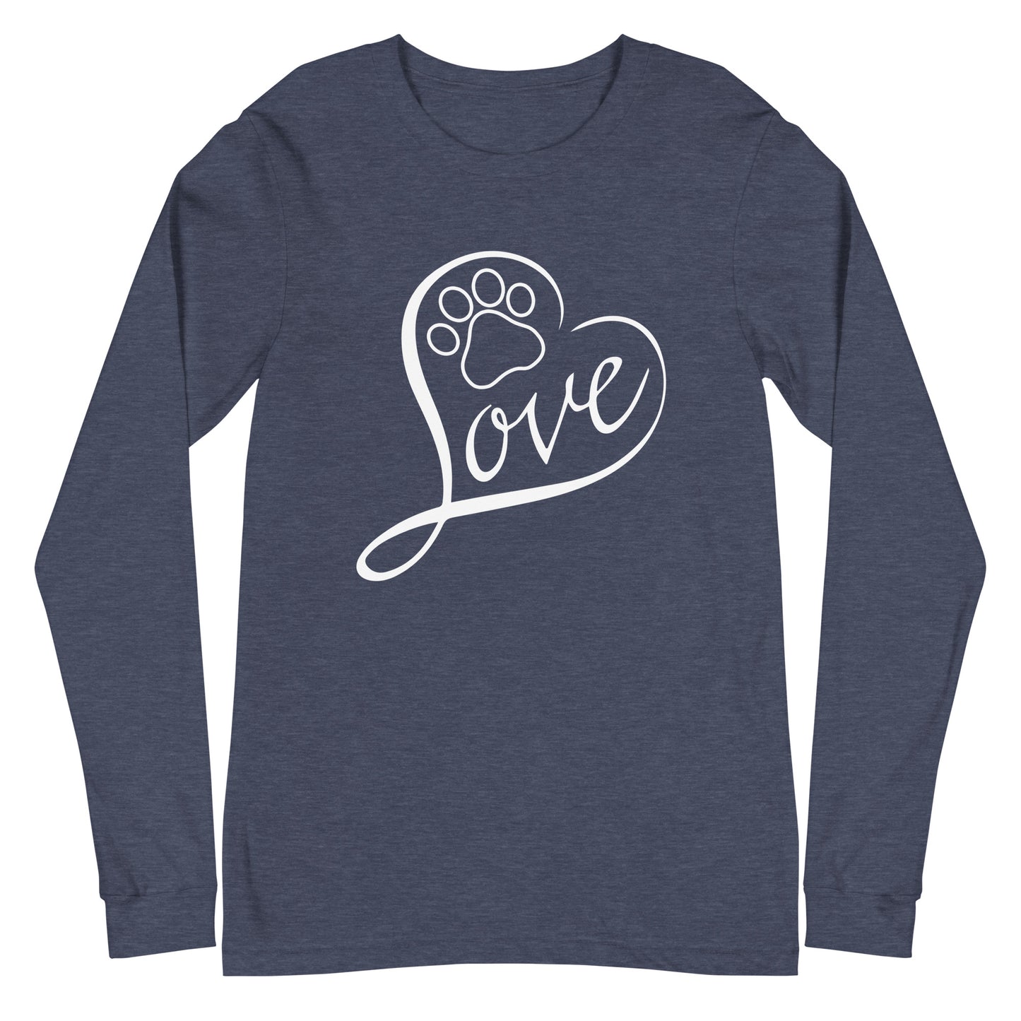 Paw Love Unisex Long Sleeve Tee