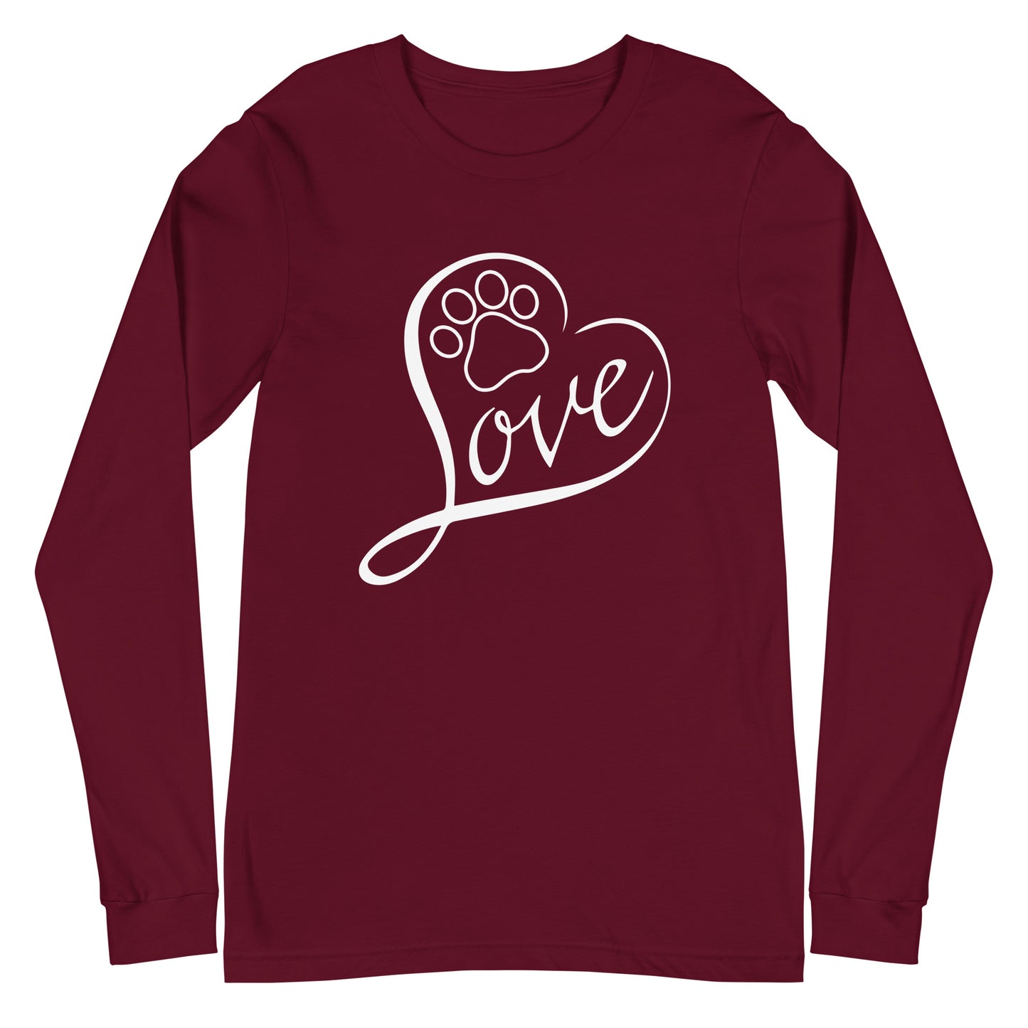 Paw Love Unisex Long Sleeve Tee