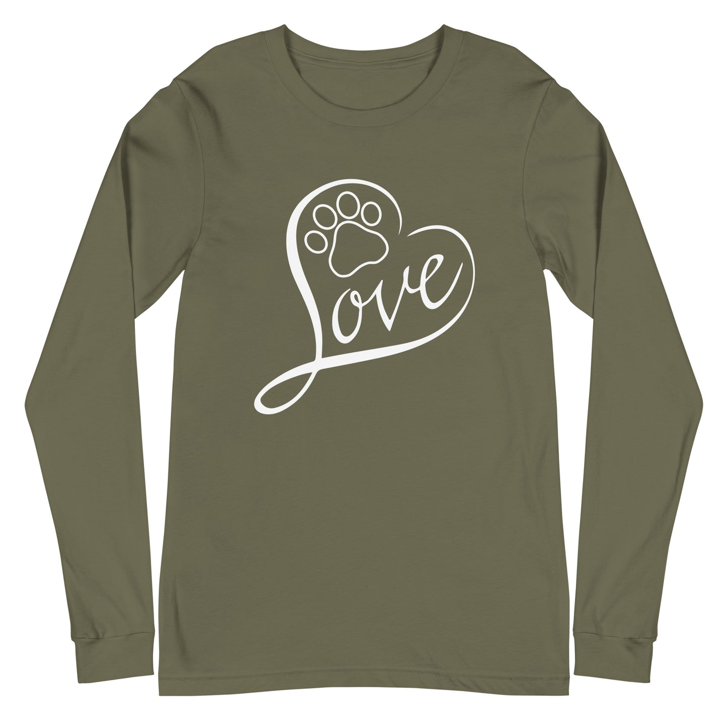 Paw Love Unisex Long Sleeve Tee