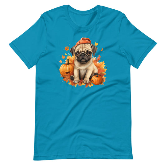 Pug Fall Season Vibes T-Shirt
