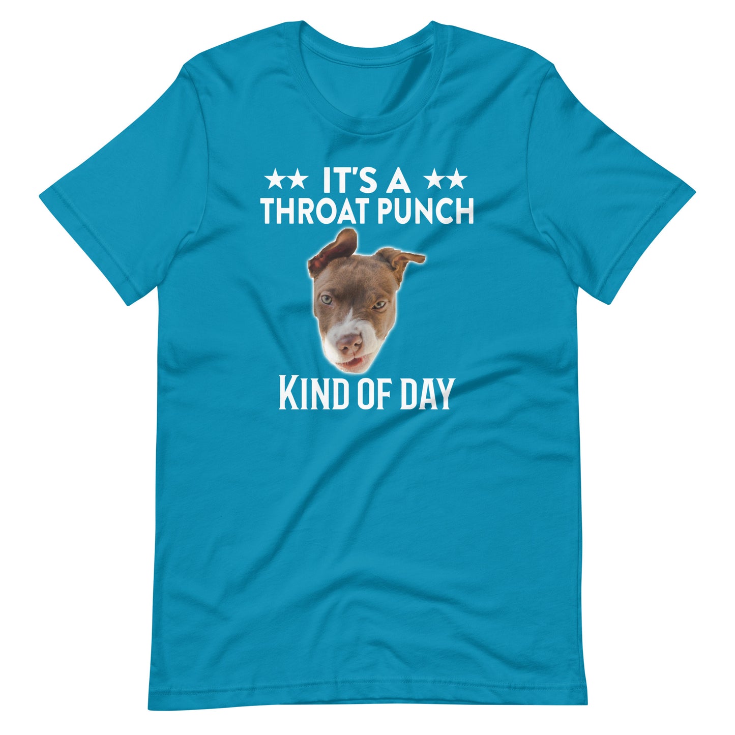 It's A Throat Punch Kind Of Day Unisex T-Shirt for Dog Lovers