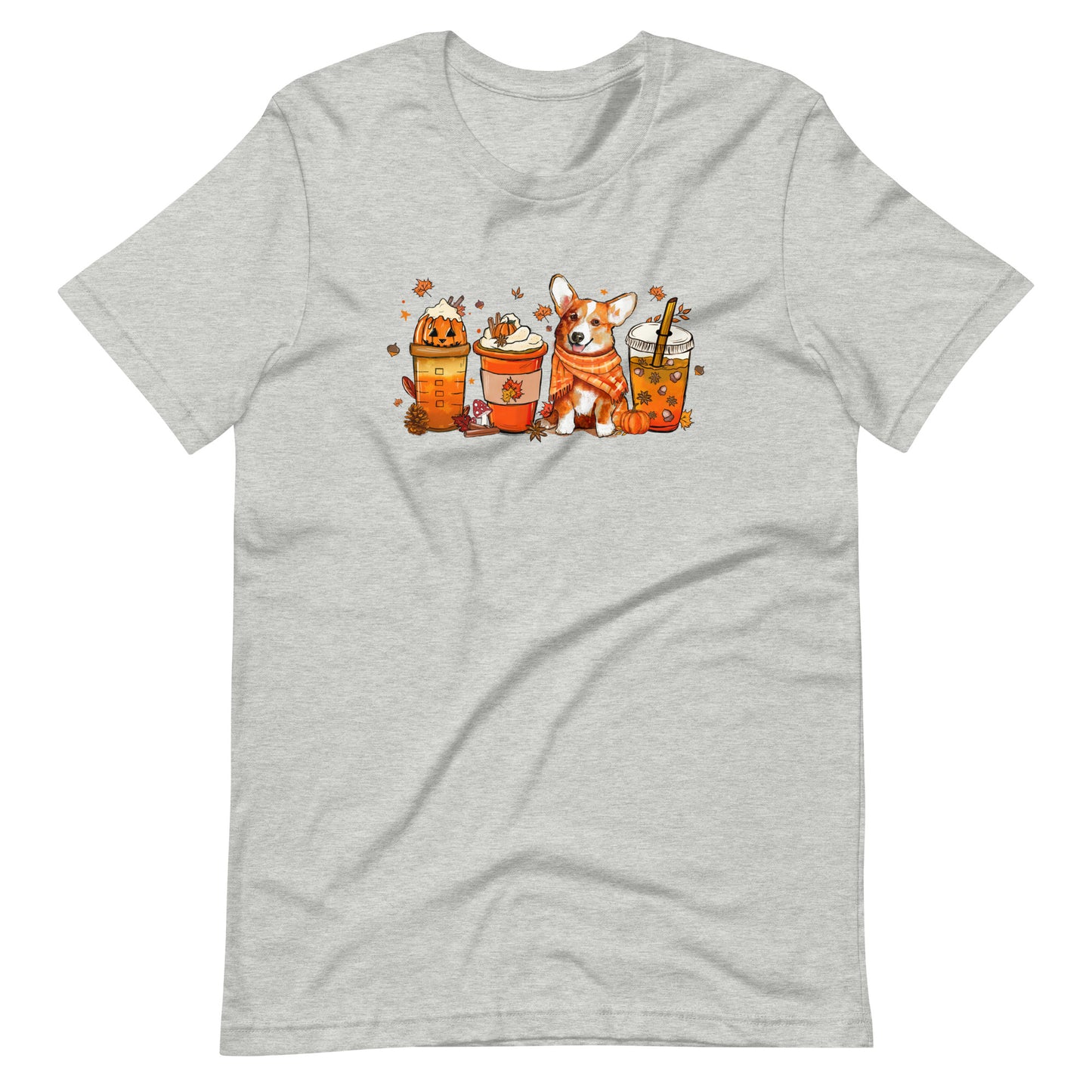 Corgi Fall Pumpkin Spice Vibes T-Shirt
