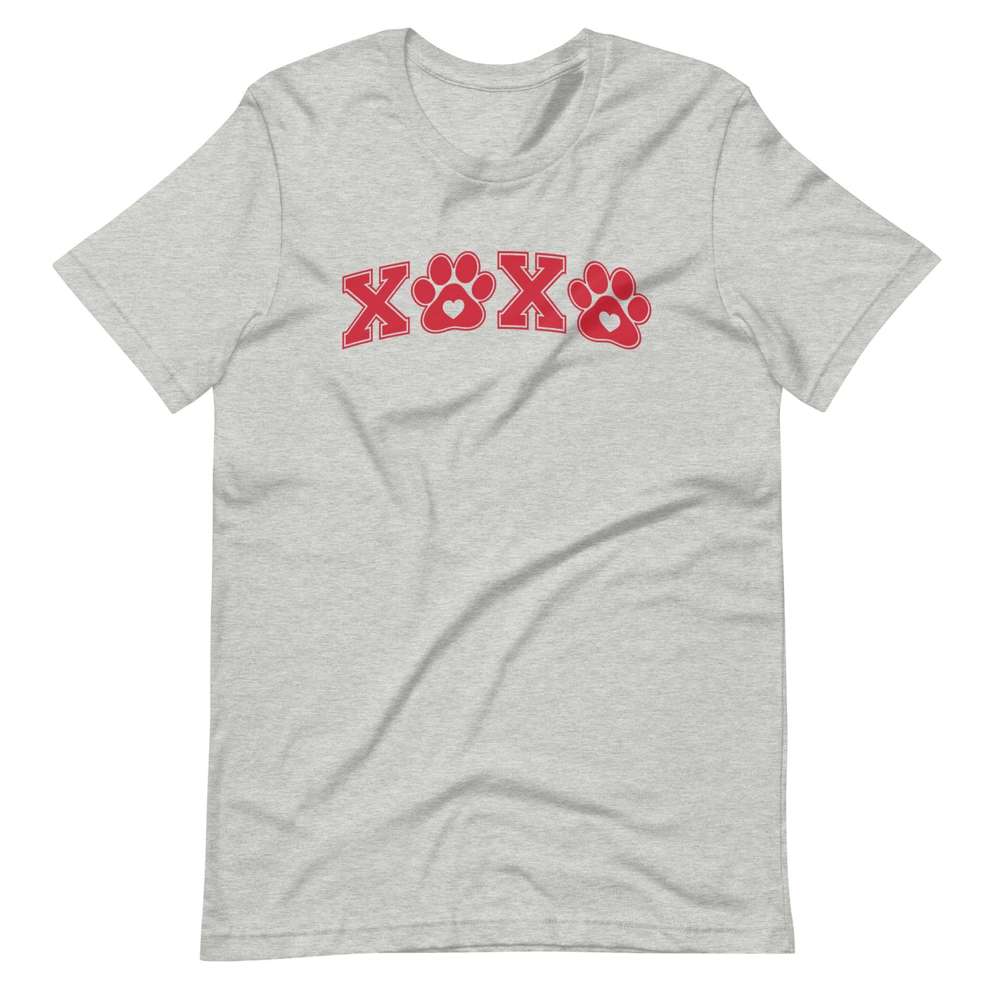 XOXO Paw Print Valentine's Day T-Shirt