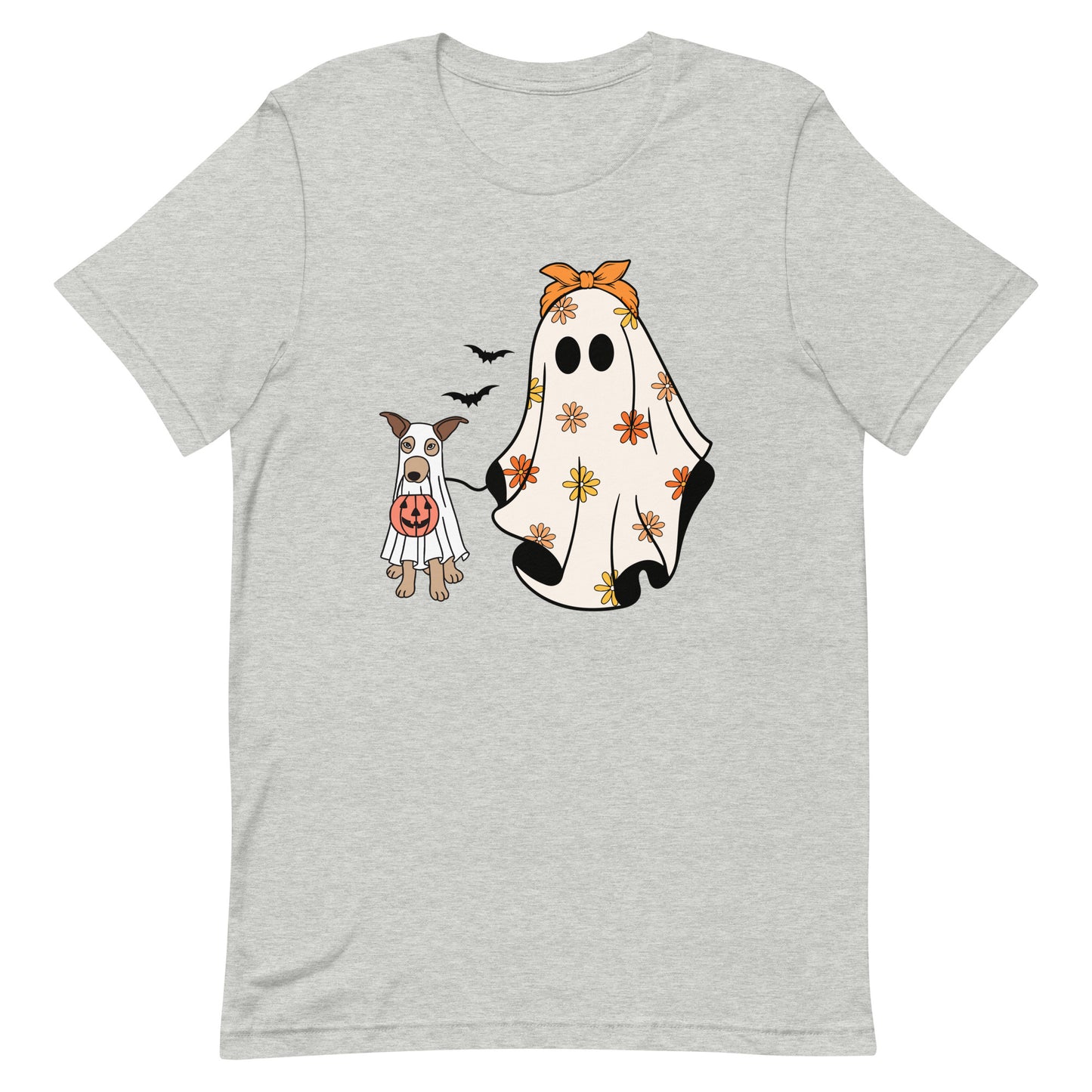 Halloween Trick or Treat Dog Lovers Unisex t-shirt