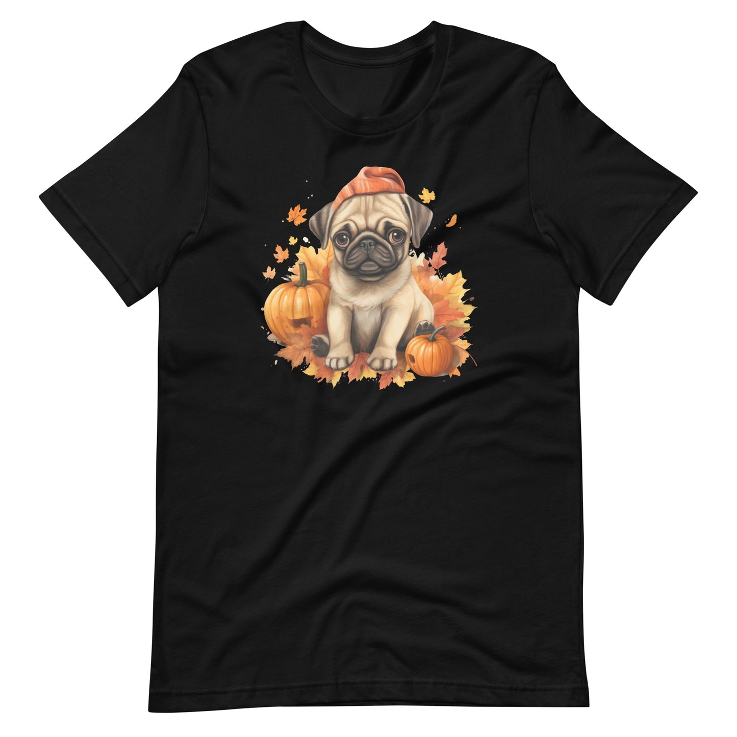 Pug Fall Season Vibes T-Shirt