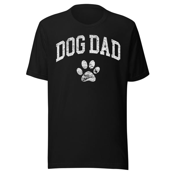 Dog Dad Paw Print T-Shirt Dog Dad Paw Print T-Shirt
