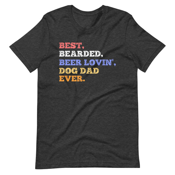 Bearded Dog Dad T-Shirt Bearded Dog Dad T-Shirt