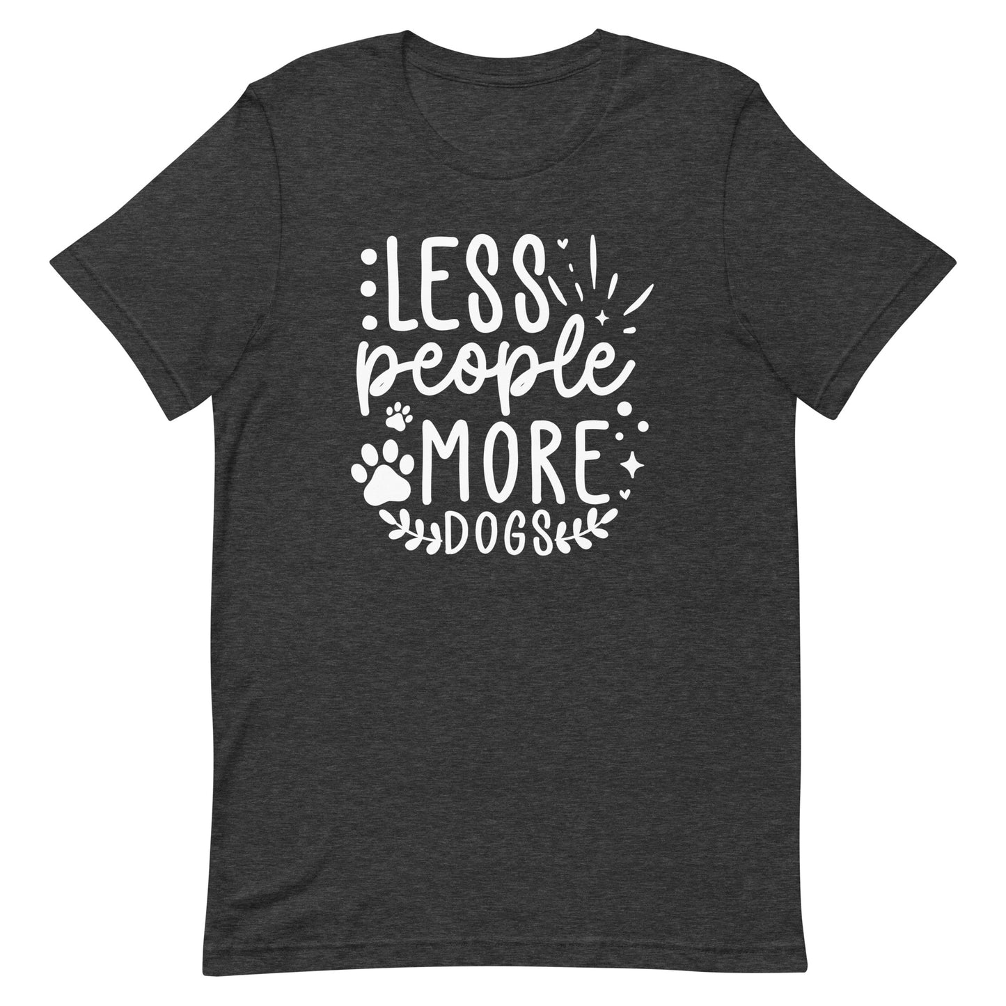 Less People More Dogs T-Shirt