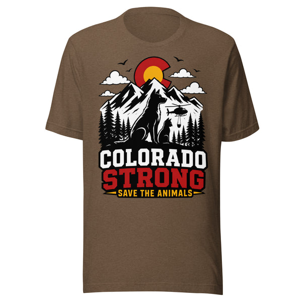 Colorado Strong Save The Animals T-Shirt Colorado Strong Save The Animals T-Shirt