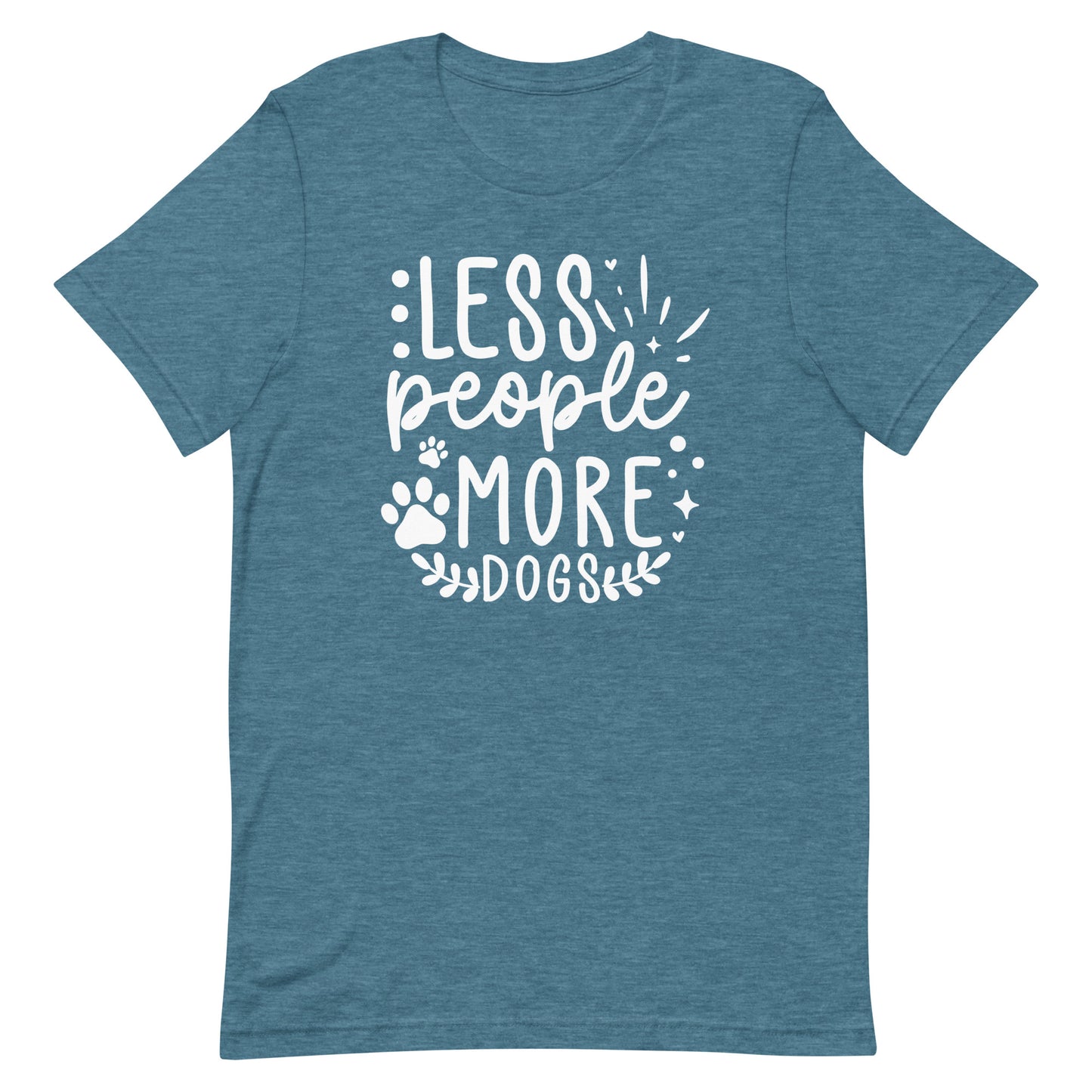 Less People More Dogs T-Shirt