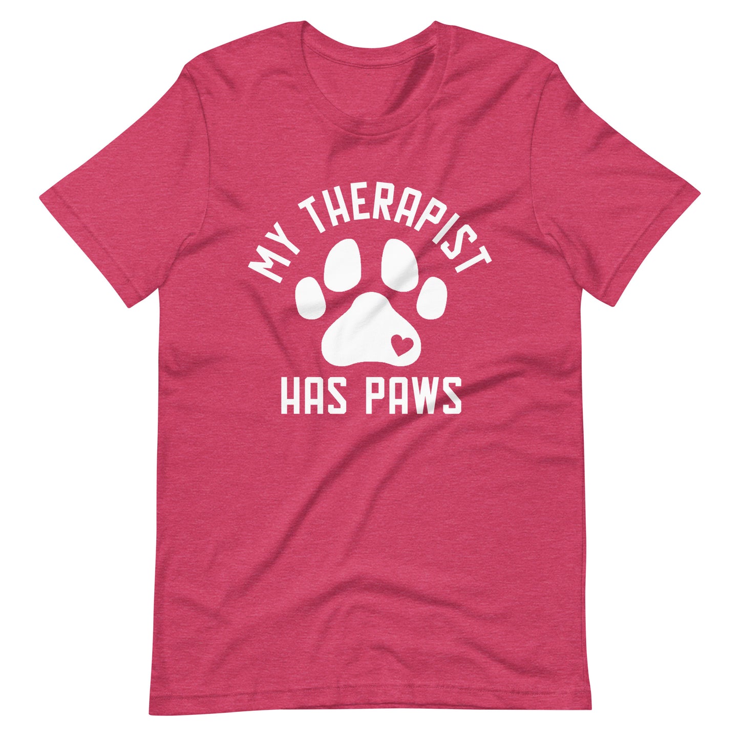 My Therapist Has Paws Dog Lovers T-Shirt