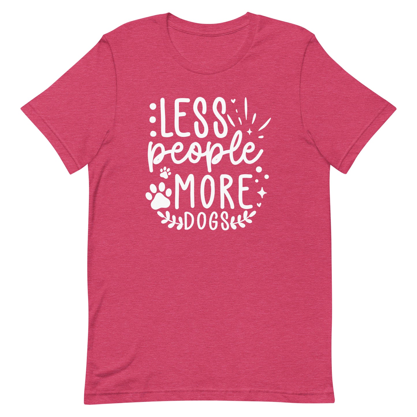 Less People More Dogs T-Shirt