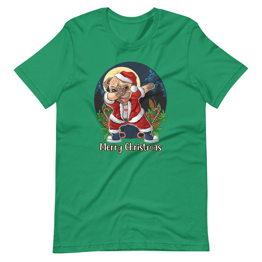 Dabbing Pub Santa Merry Christmas T-Shirt