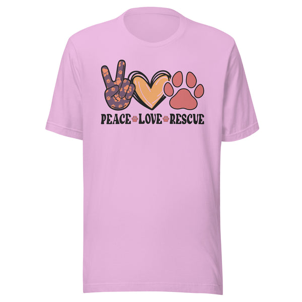 Peace Love Rescue T-Shirt Peace Love Rescue T-Shirt