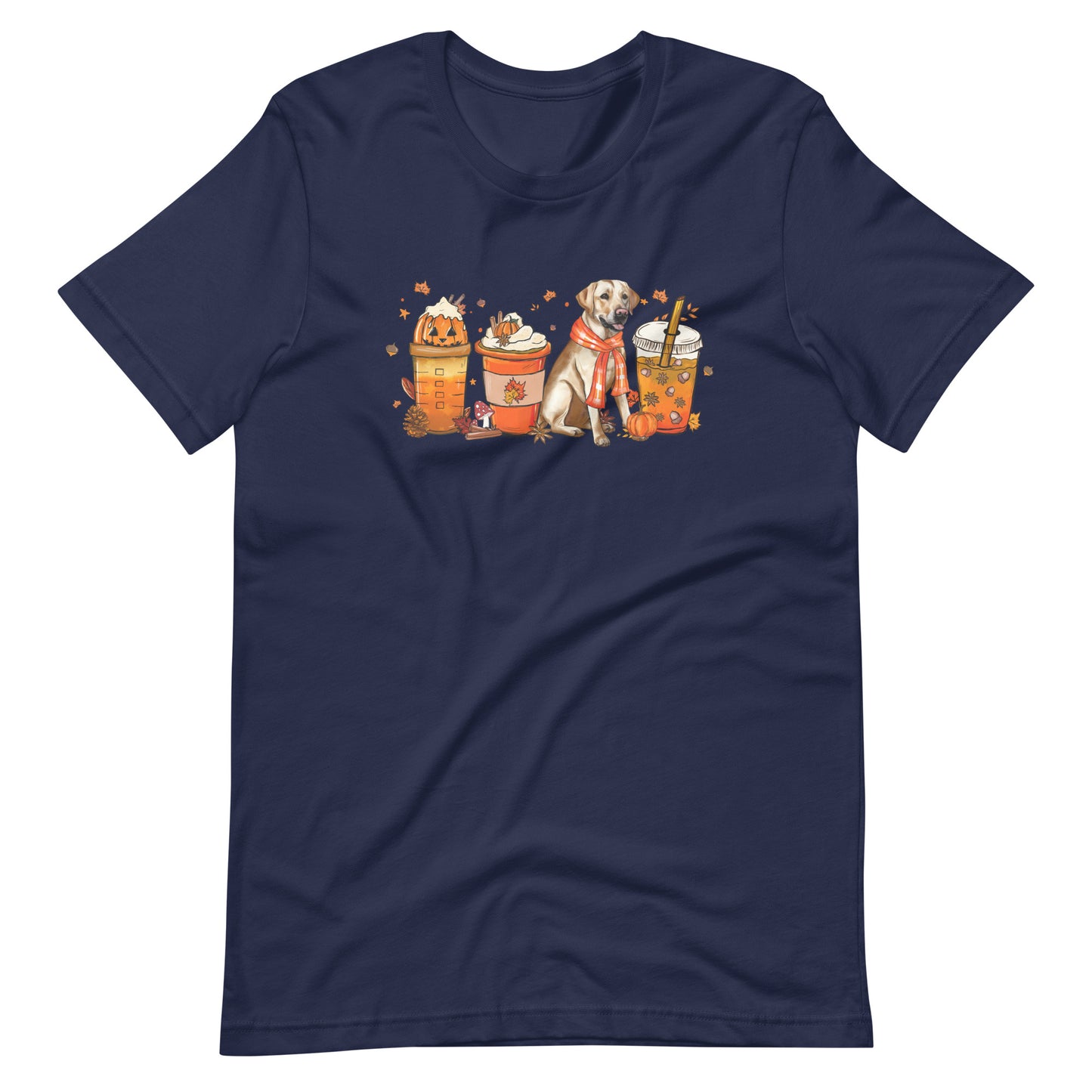 Labrador Fall Pumpkin Spice Vibes T-Shirt