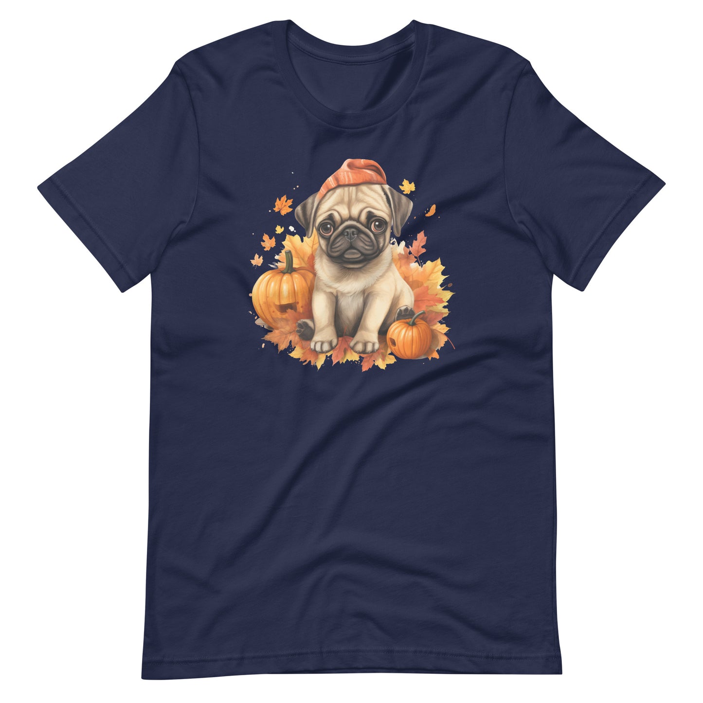Pug Fall Season Vibes T-Shirt