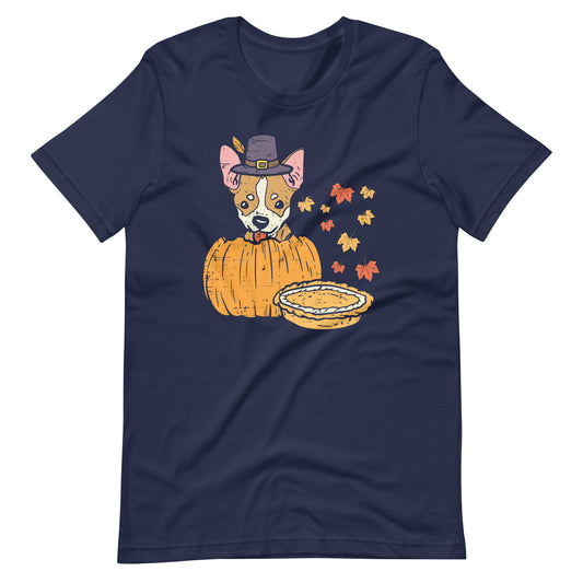 Chihuahua Pumpkin Pie Thanksgiving T-Shirt