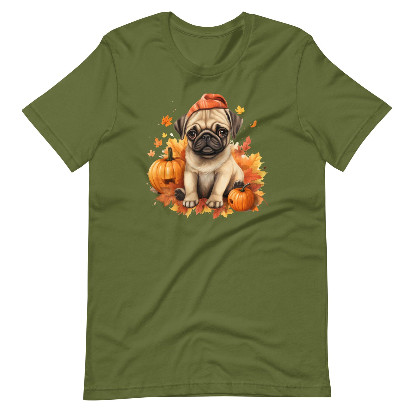 Pug Fall Season Vibes T-Shirt