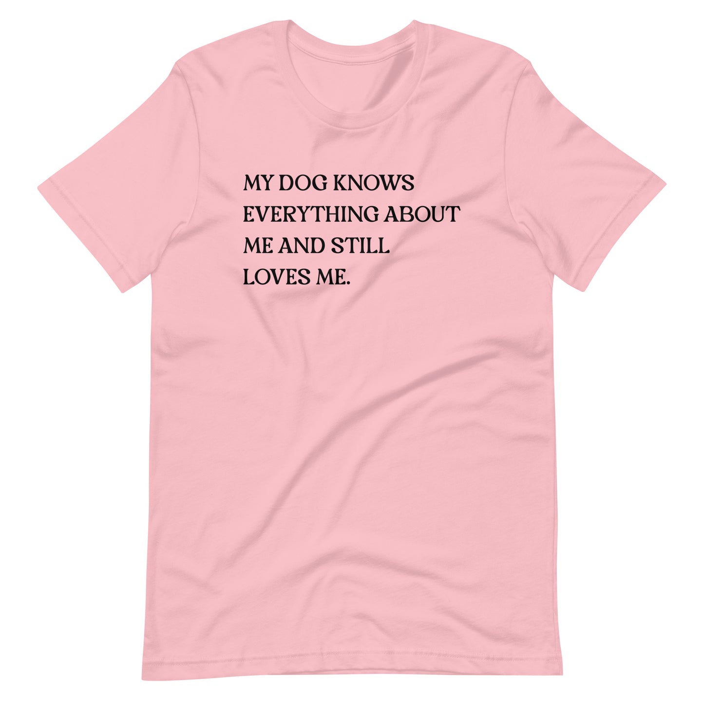 My Dog Knows Everything About Me and Still Loves Me T-Shirt