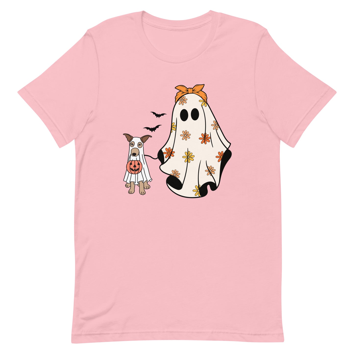 Halloween Trick or Treat Dog Lovers Unisex t-shirt