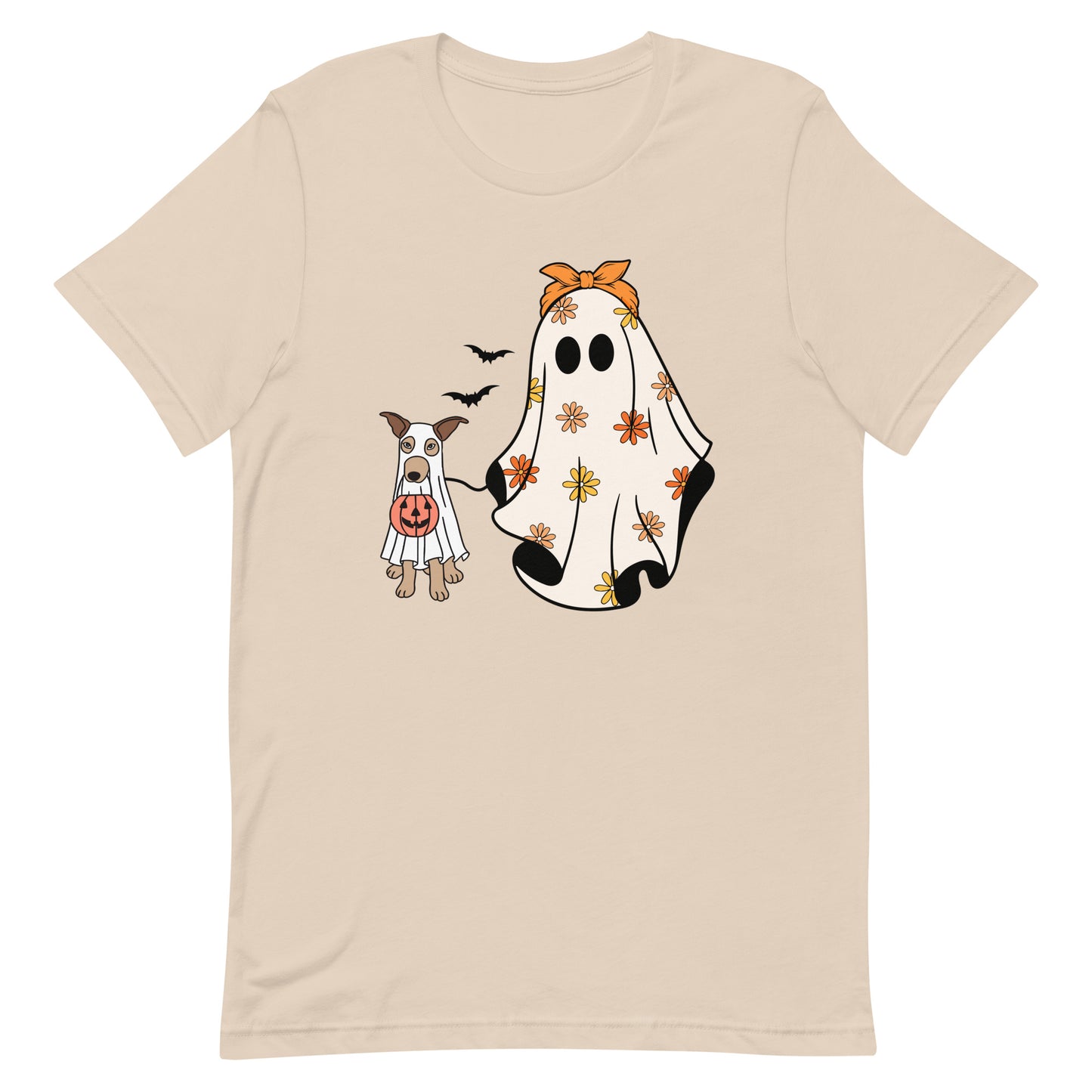 Halloween Trick or Treat Dog Lovers Unisex t-shirt