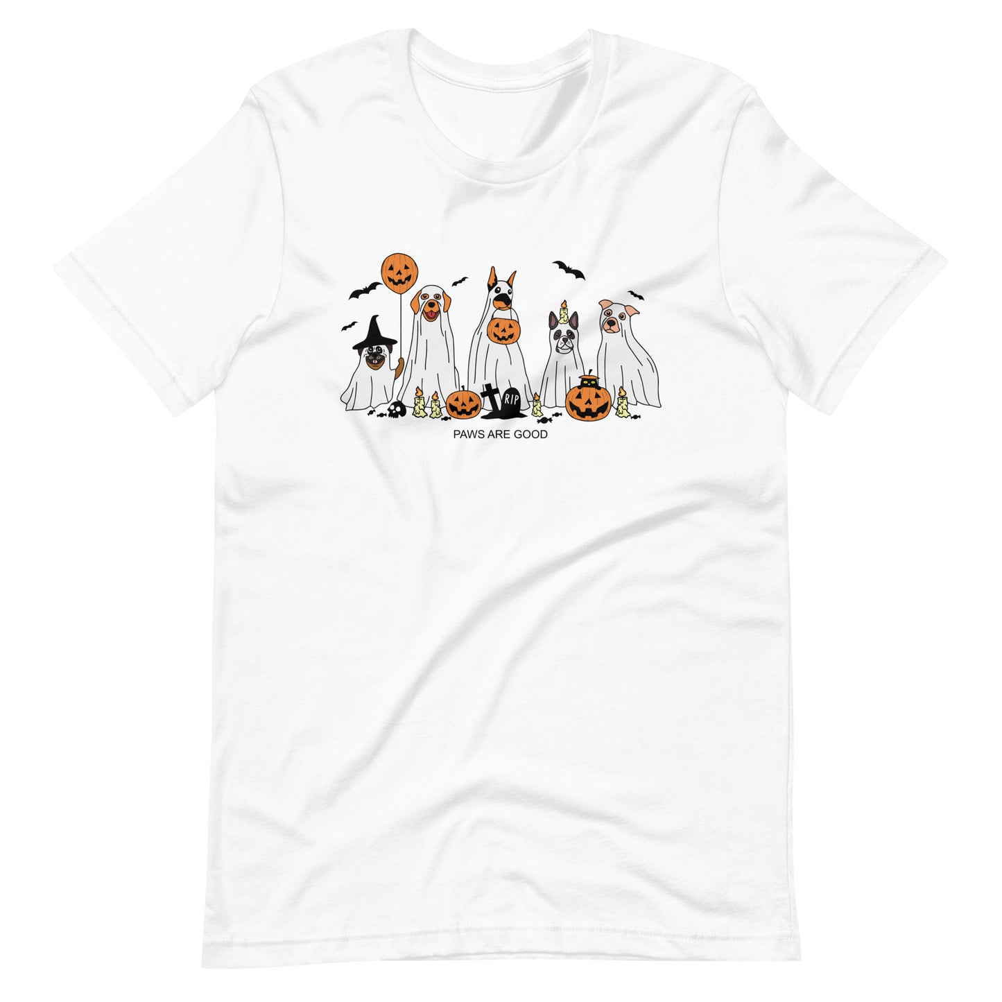 Ghost Dogs Dog Lovers Halloween T-Shirt