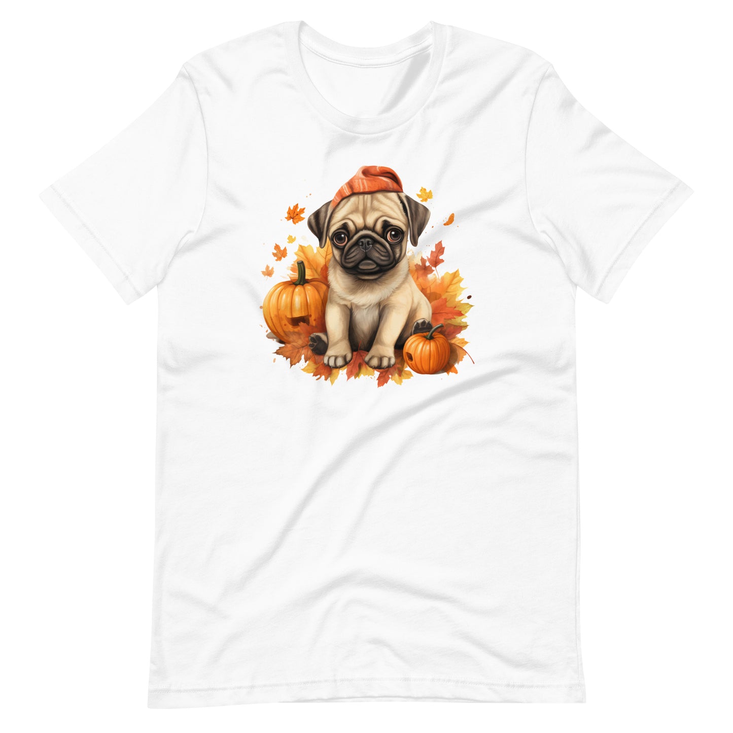 Pug Fall Season Vibes T-Shirt