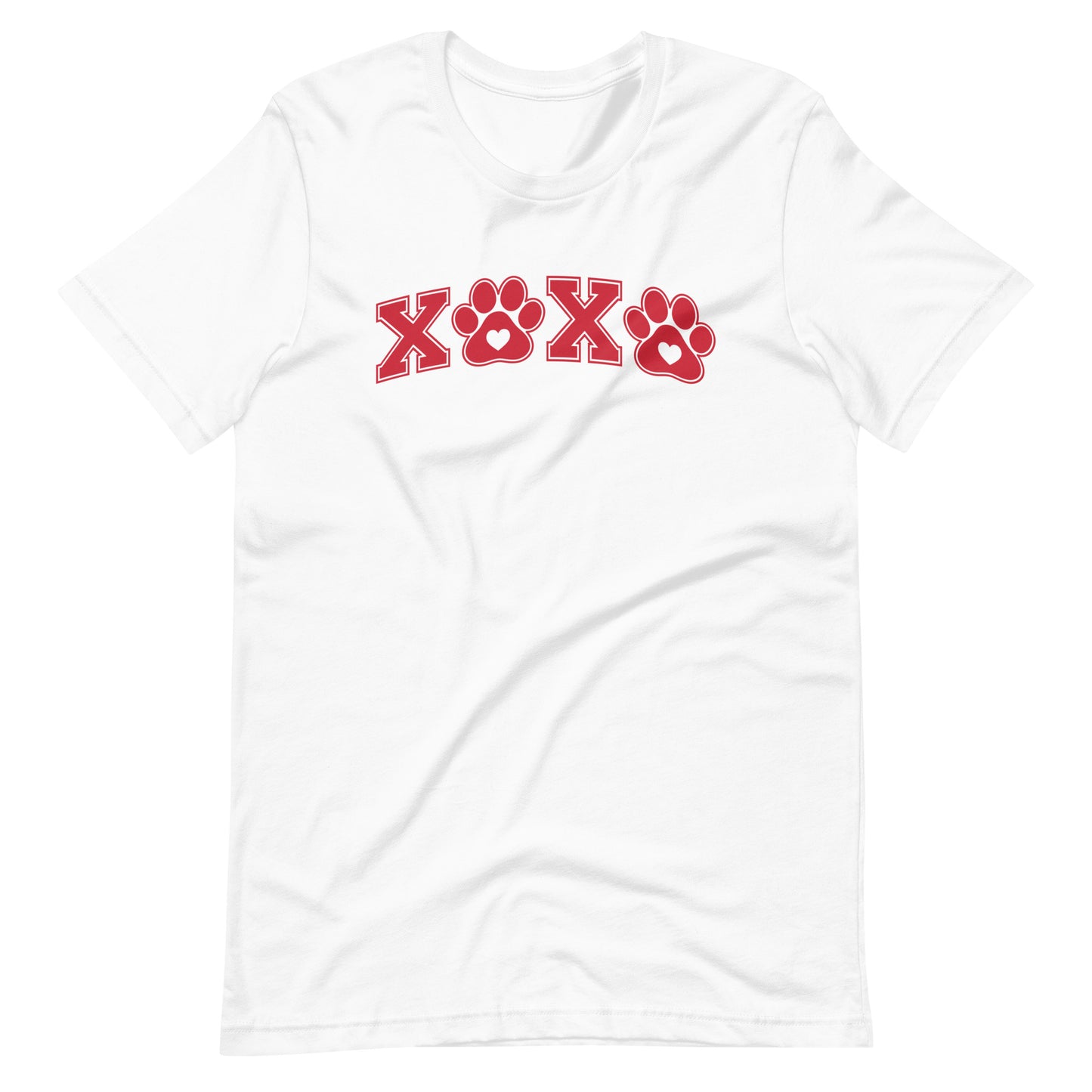 XOXO Paw Print Valentine's Day T-Shirt