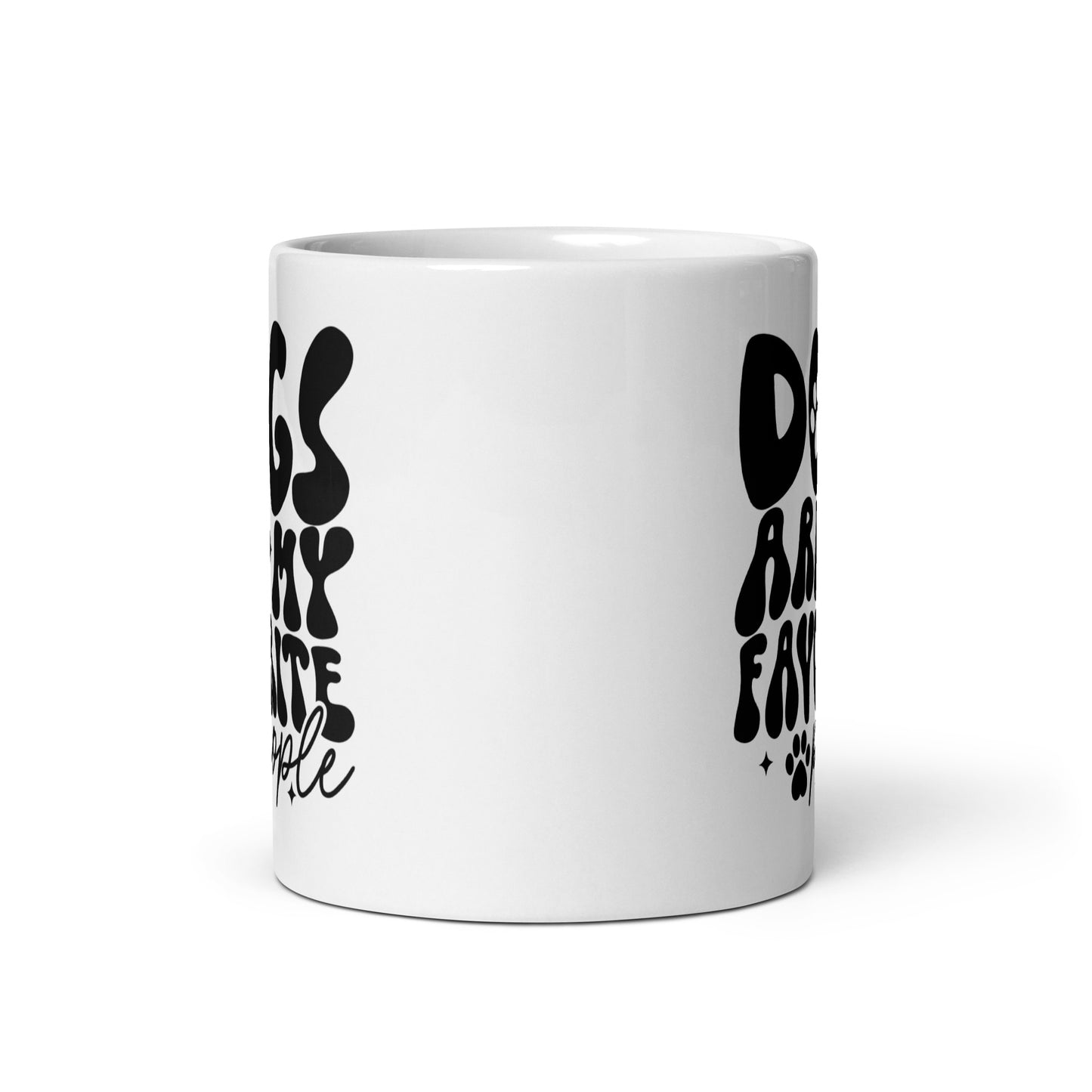 Dogs Are My Favorite People Ceramic Mug