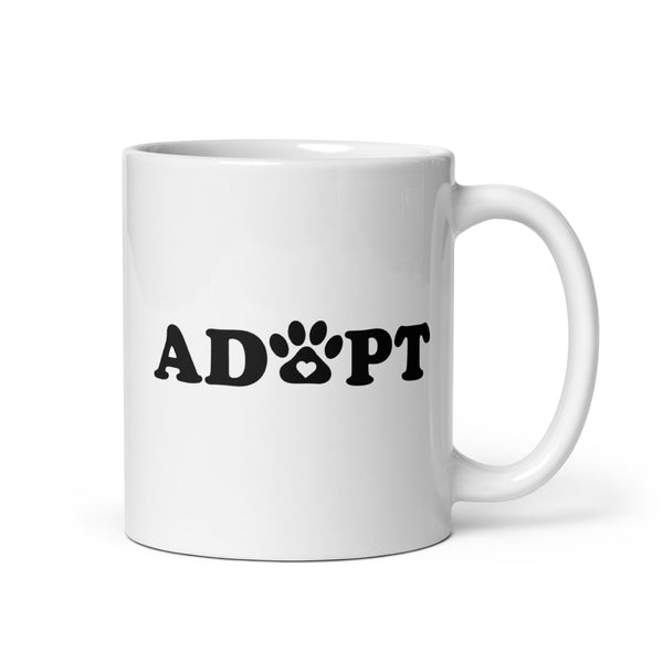 Adopt Rescue Animals Coffee Mug Adopt Rescue Animals Coffee Mug