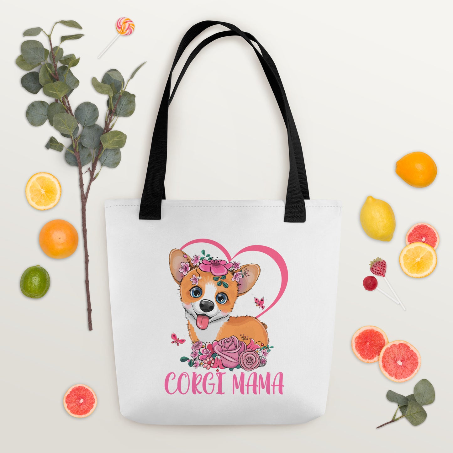 Corgi Mama Tote bag